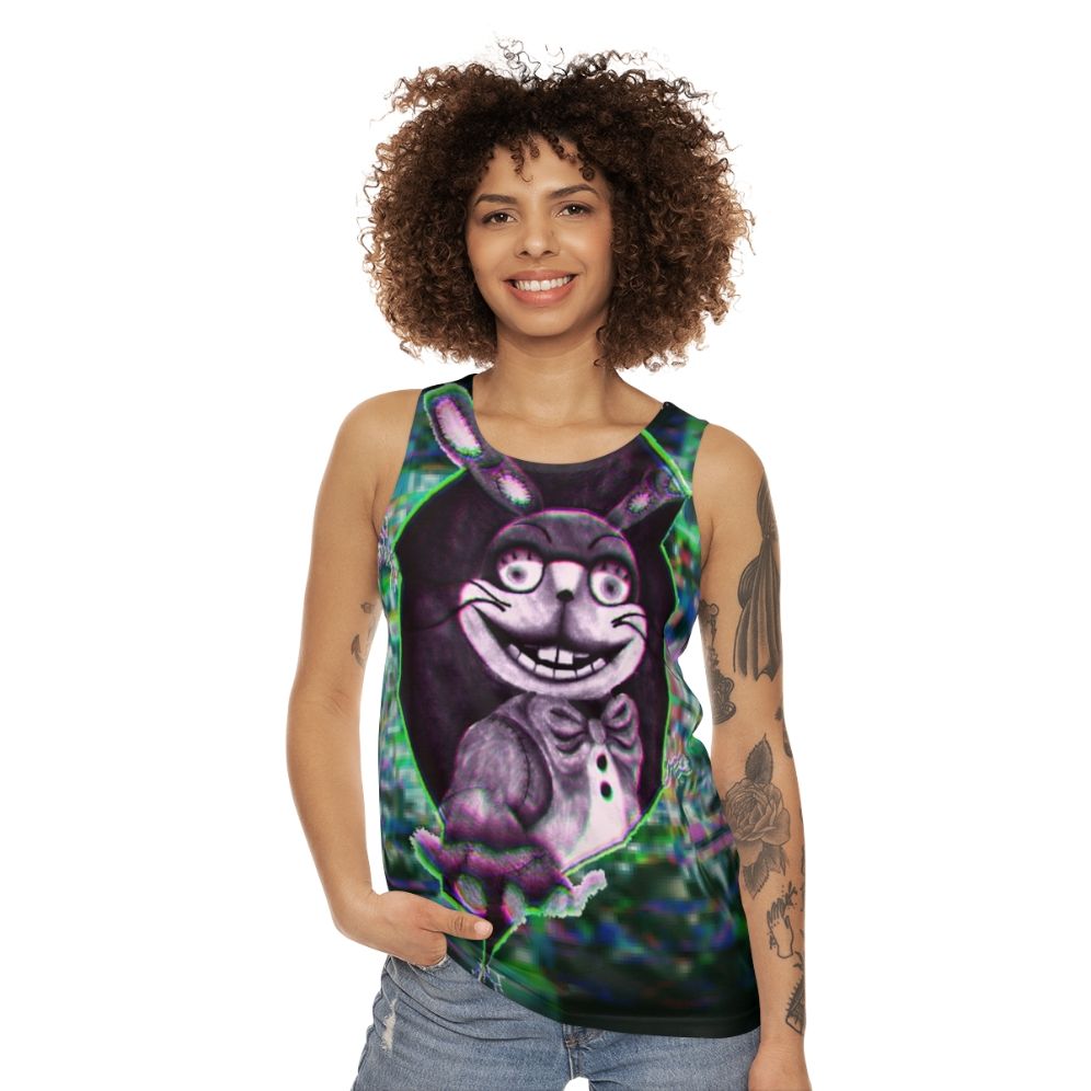 Glitchtrap Unisex Five Nights at Freddy's Tank Top - women