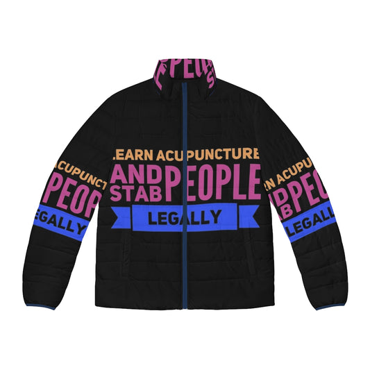 Acupuncture Occupations Puffer Jacket