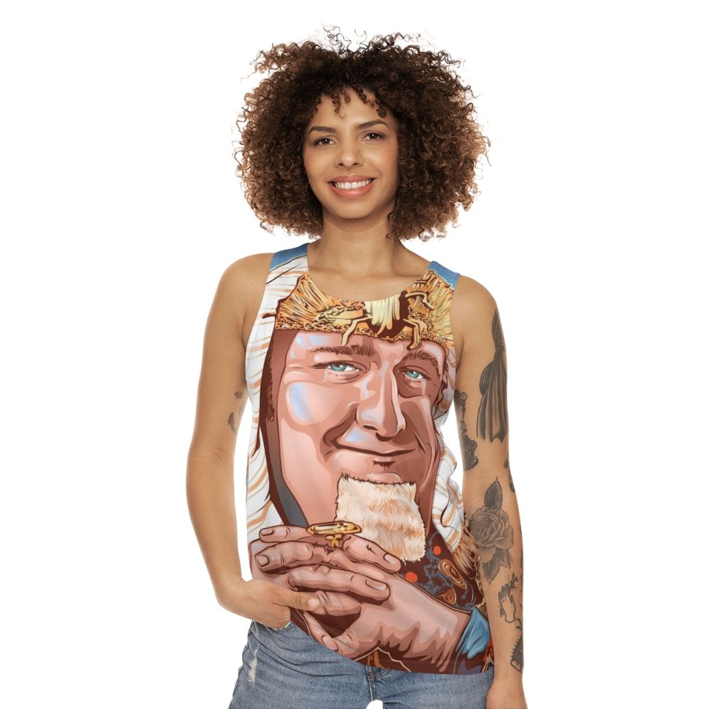 Retro Victor Buono King Tut Unisex Tank Top - women