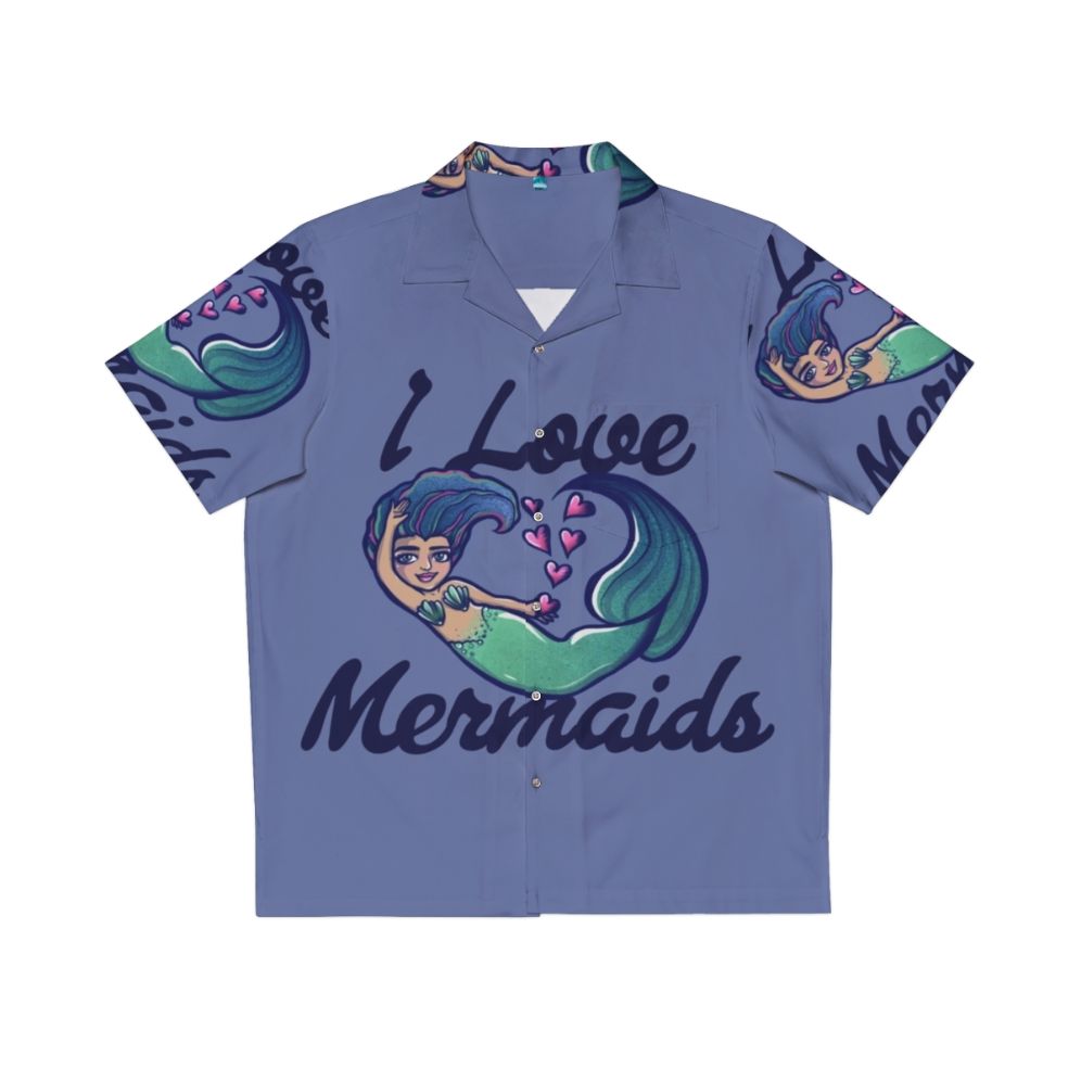 Mermaid Hawaiian Shirt with Enchanting Ocean Creatures