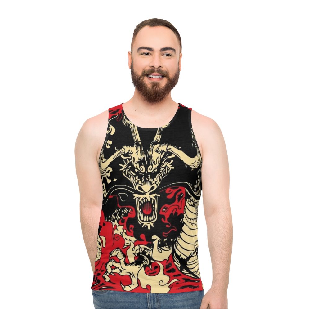 One Piece Kaido The Dragon Unisex Tank Top - men