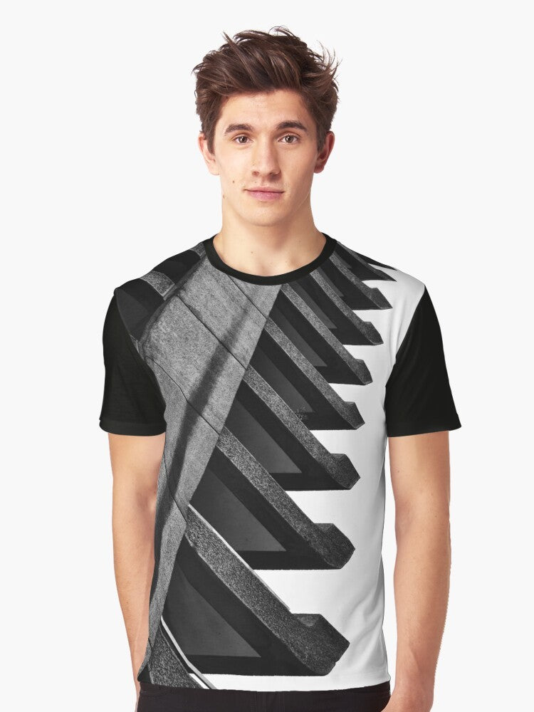 Barbican brutalist architecture graphic t-shirt - Men