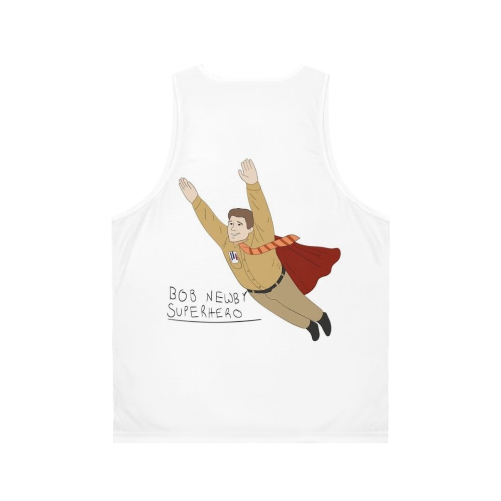 Stranger Things Bob Newby Unisex Tank Top - Back