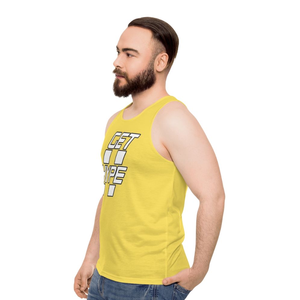 Hyperion gaming fan art unisex tank top - men side