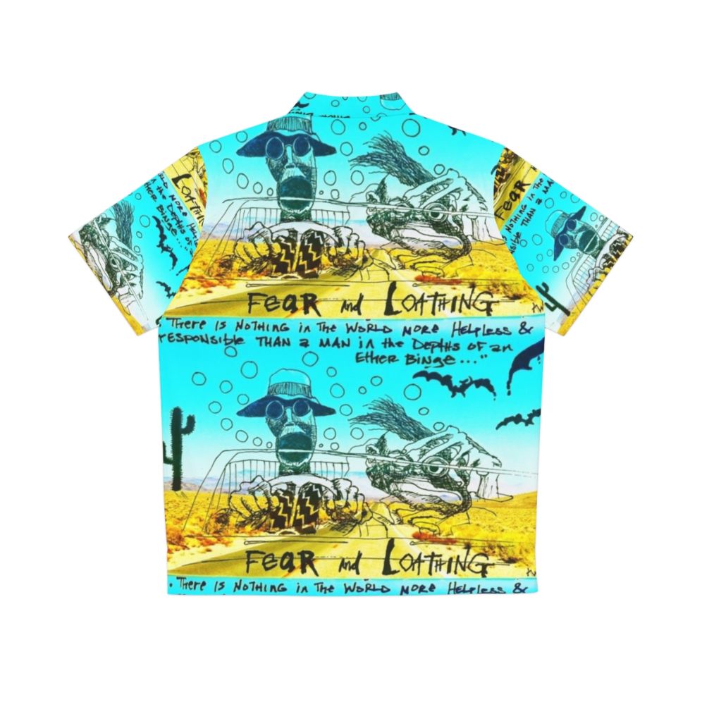 Fear and Loathing in Las Vegas Psychedelic Hawaiian Shirt - Back