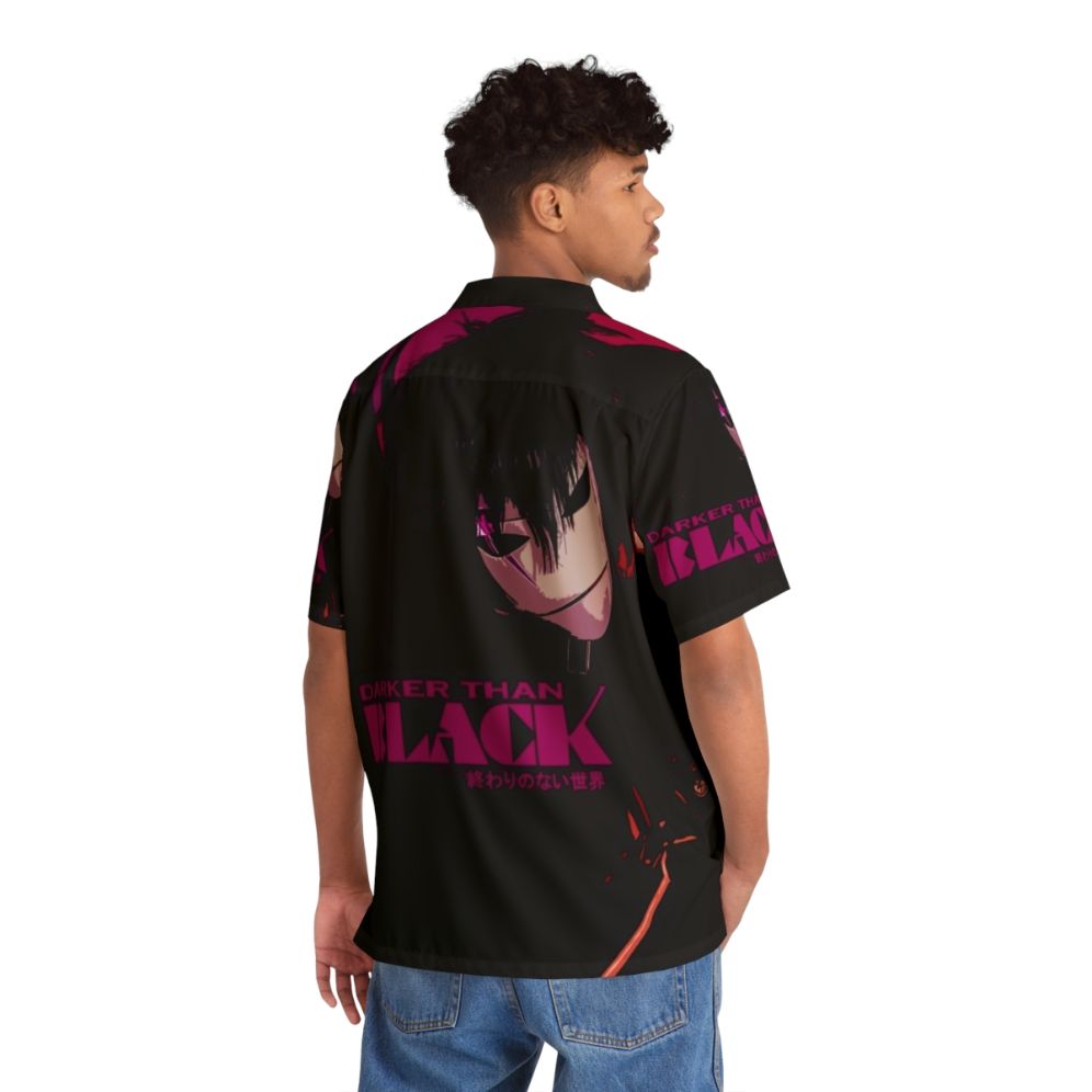 Black Reaper Darker Than Black Hawaiian Shirt - People Back