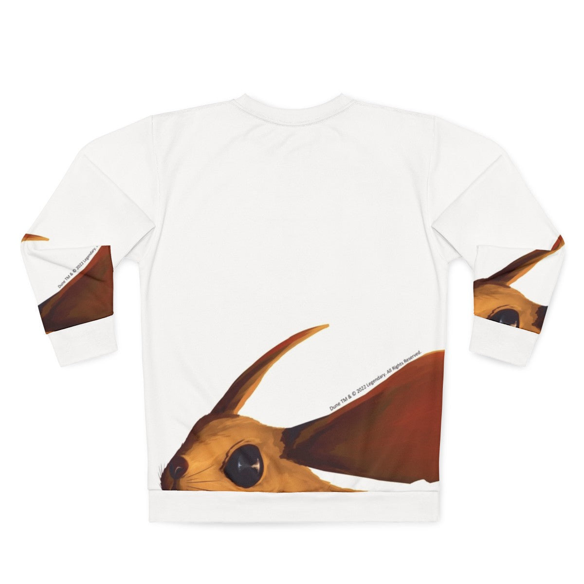 Dune desert mouse graphic sweatshirt - Back