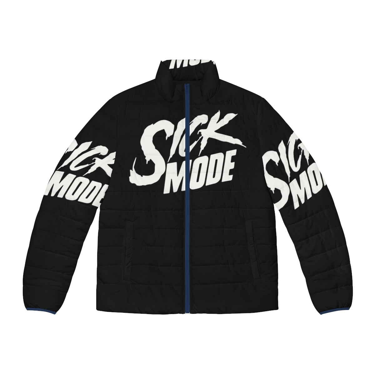 Sickmode Puffer Jacket - Stylish winter coat with hardstyle-inspired design