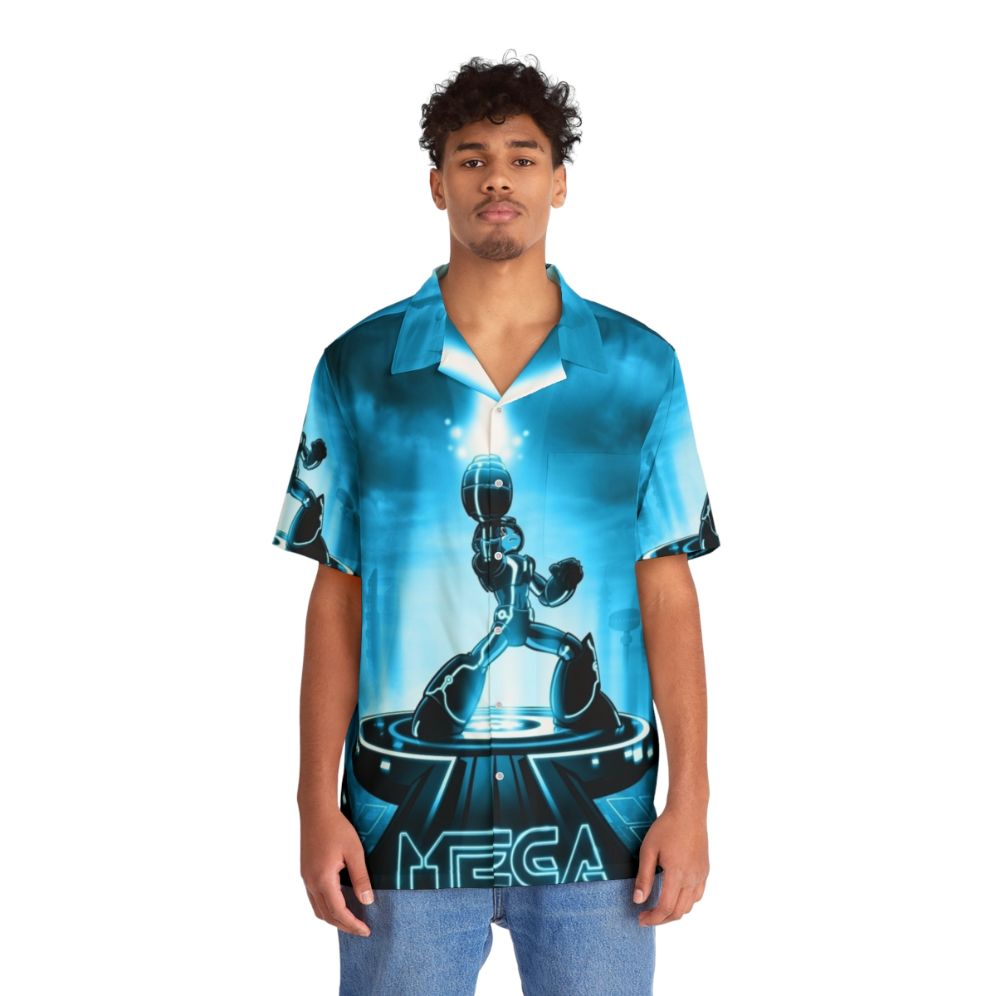 80s Video Game Mashup Hawaiian Shirt - Lifestyle