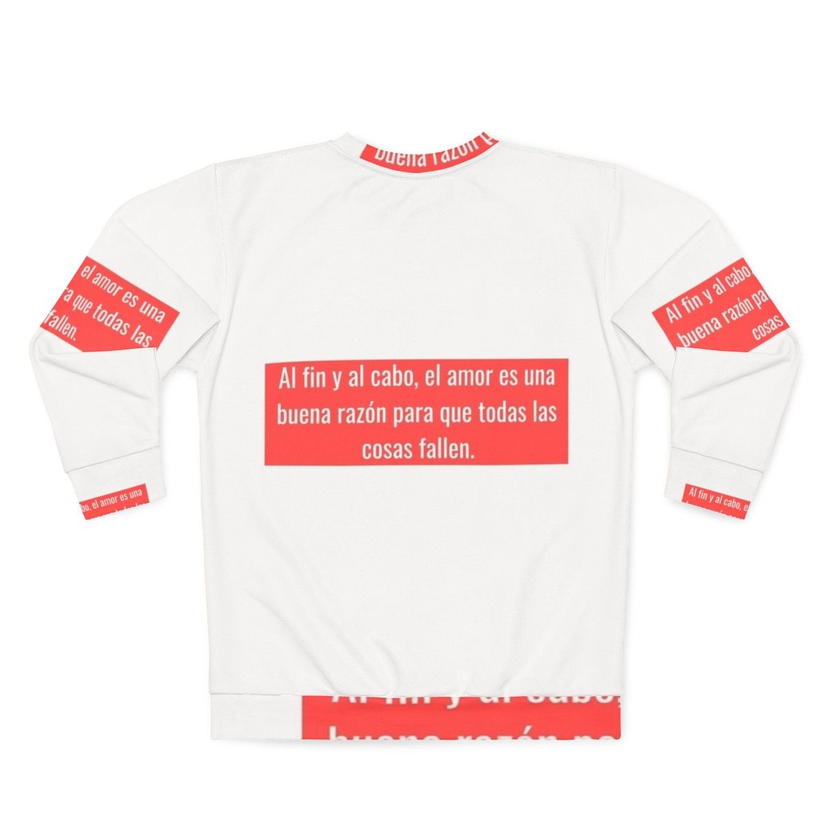 Money Heist Tokyo Quote Sweatshirt - Back