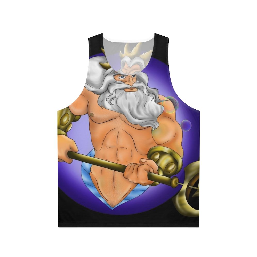 Merman King Triton Unisex Tank Top