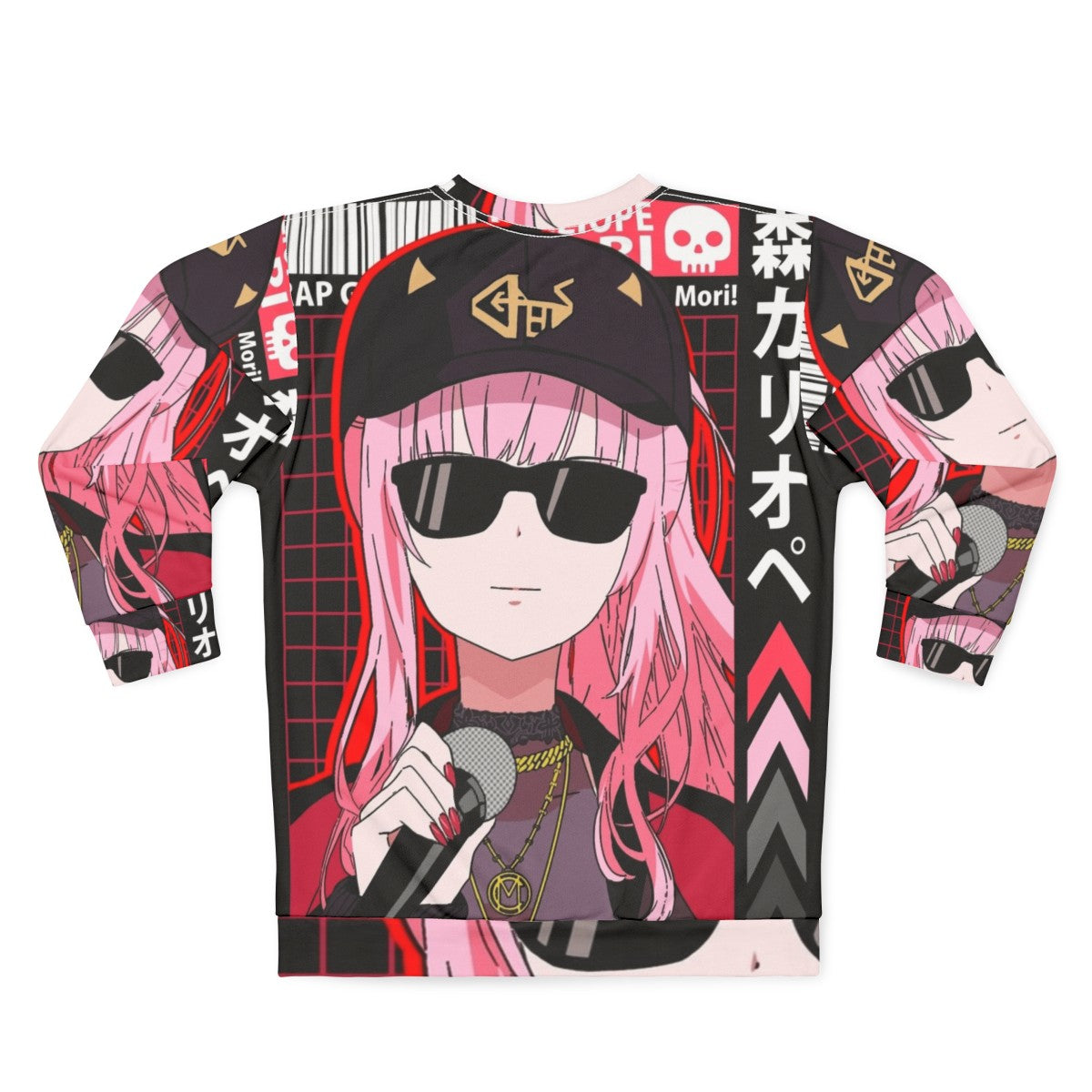 Calliope Mori Hololive EN Virtual Youtuber Sweatshirt - Back