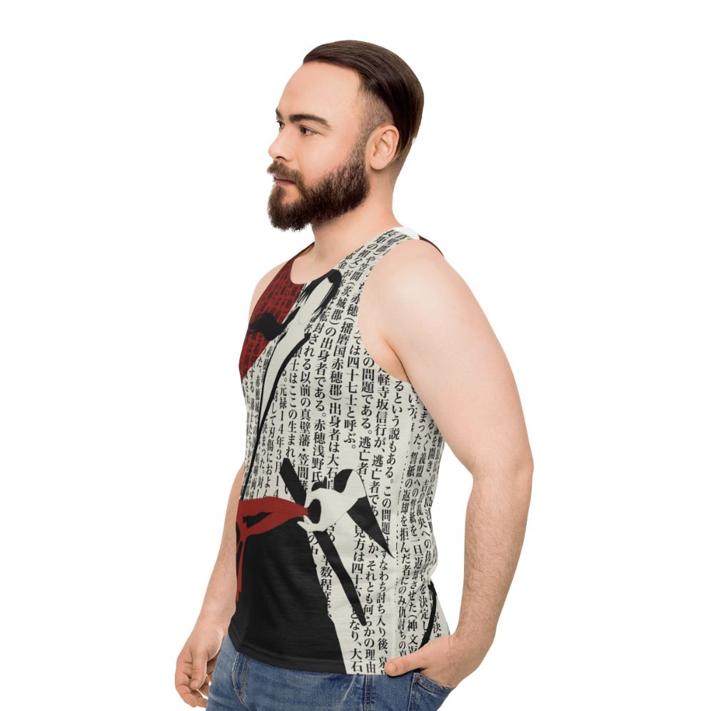 Ronin Samurai Unisex Tank Top - men side