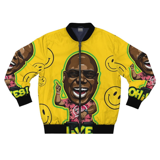 Carl Cox DJ Acid Smiley Bomber Jacket