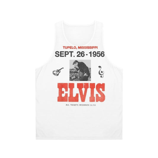 Vintage Mississippi Elvis Presley Unisex Concert Tank Top