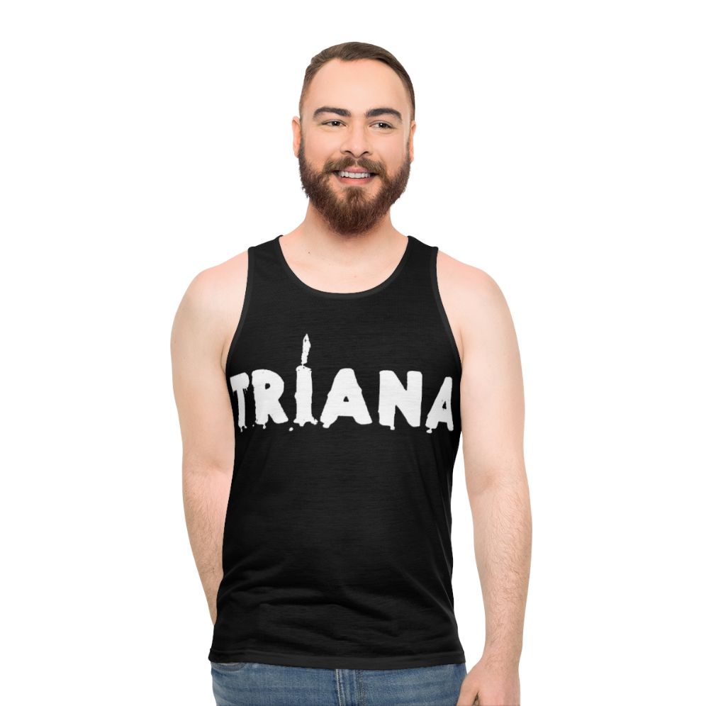 Triana Spanish Rock Band Unisex Tank Top - men