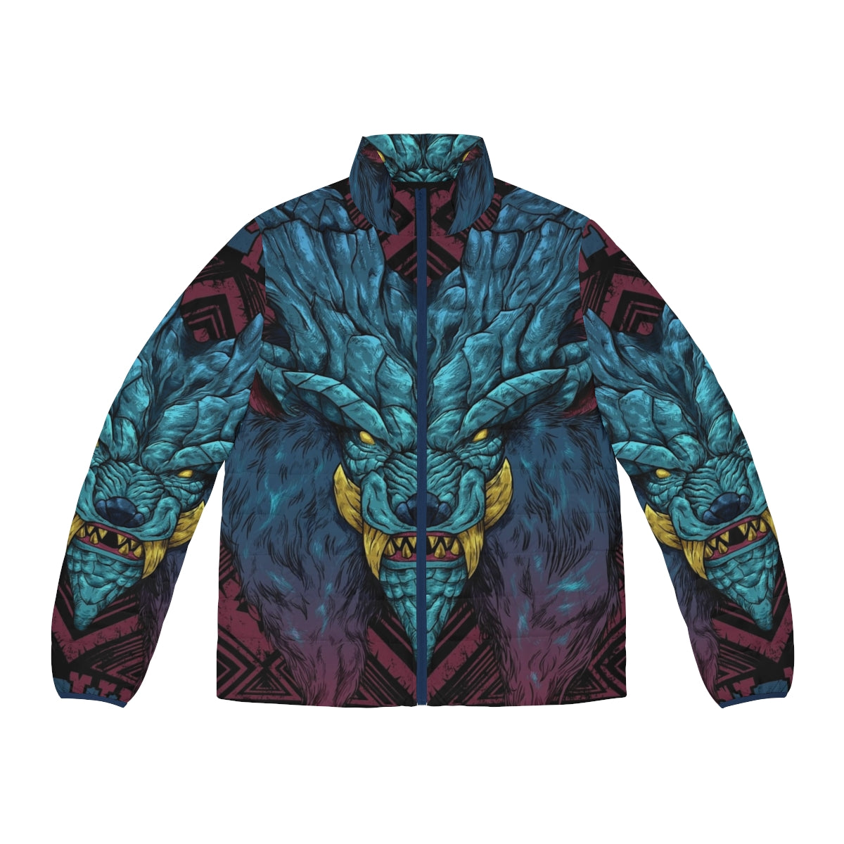 Lunastra Puffer Jacket - Monster Hunter Inspired Outdoor Apparel