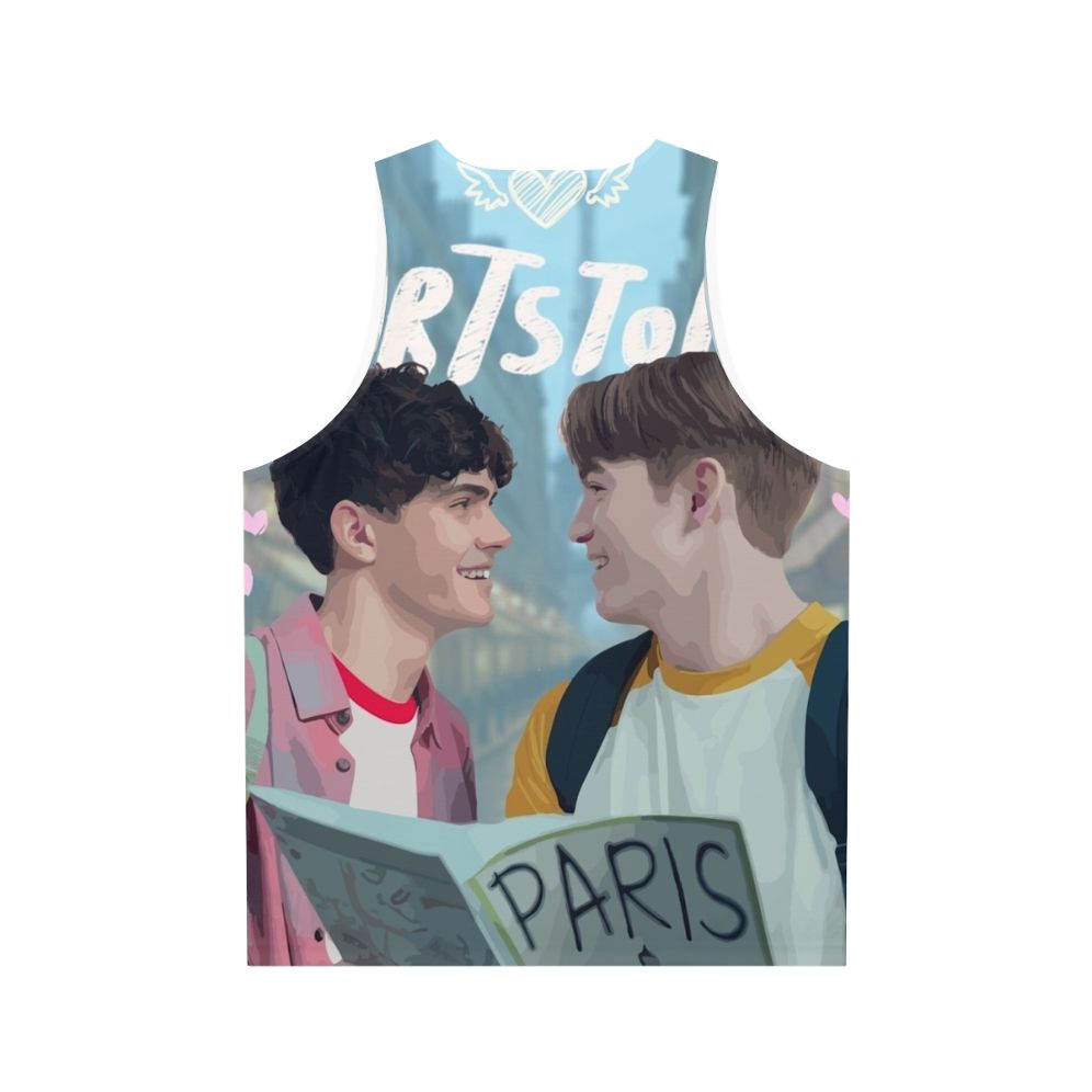 Heartstopper Netflix Unisex Tank Top - Back