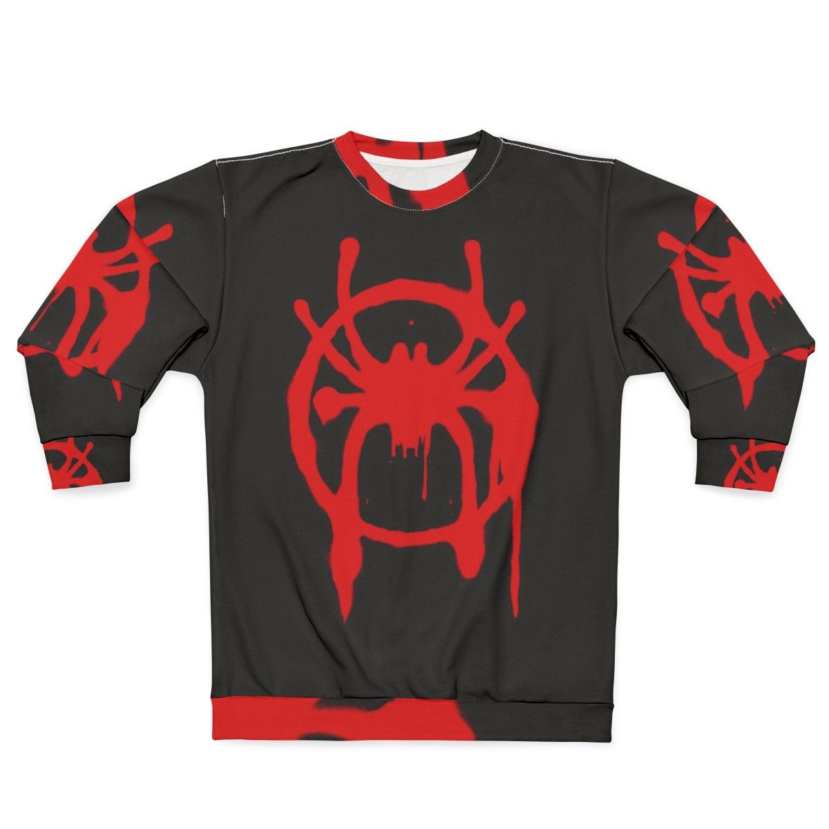 Spider-Verse Sweatshirt with Miles Morales Graphic