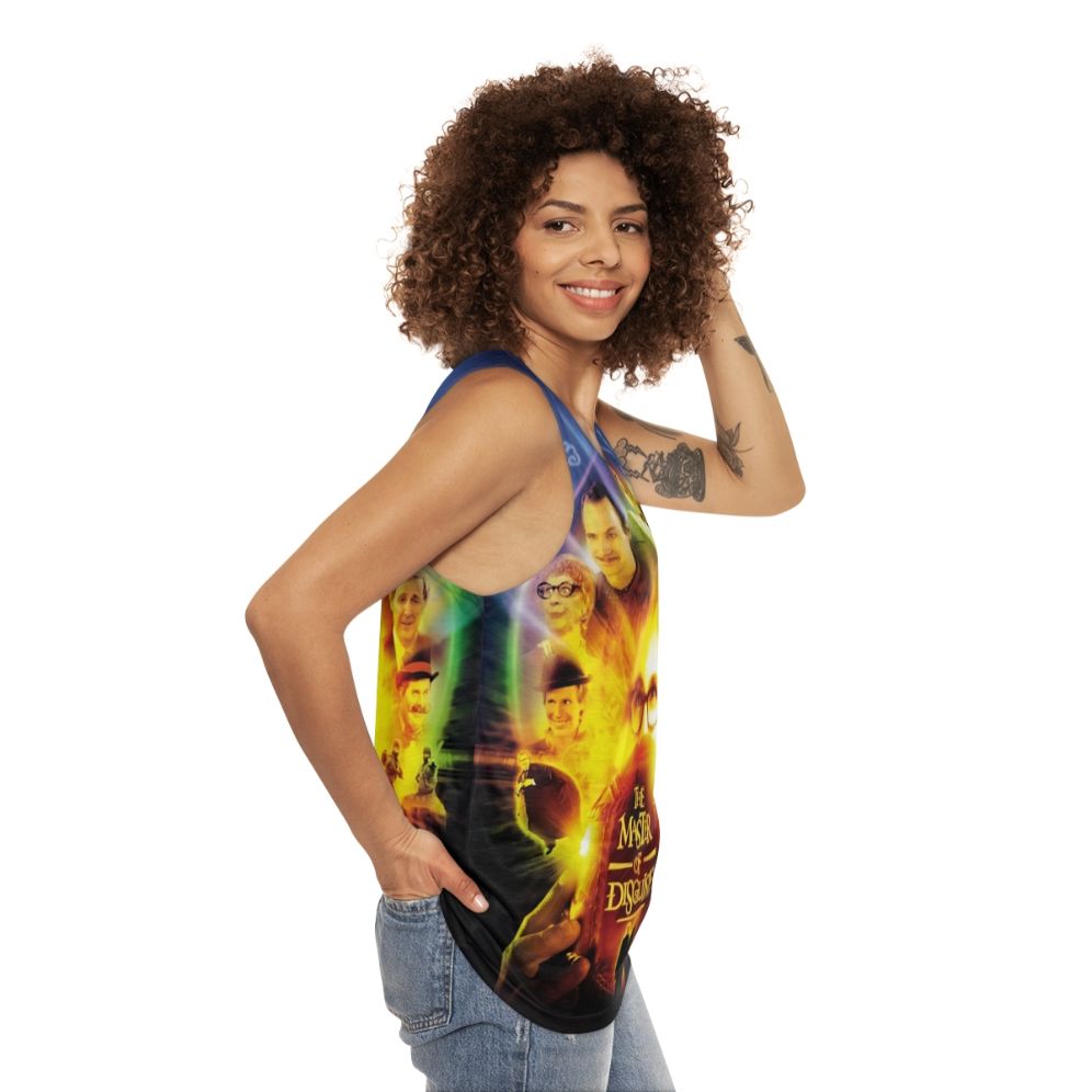 Master of Disguise 90s Nostalgia Unisex Tank Top - women side