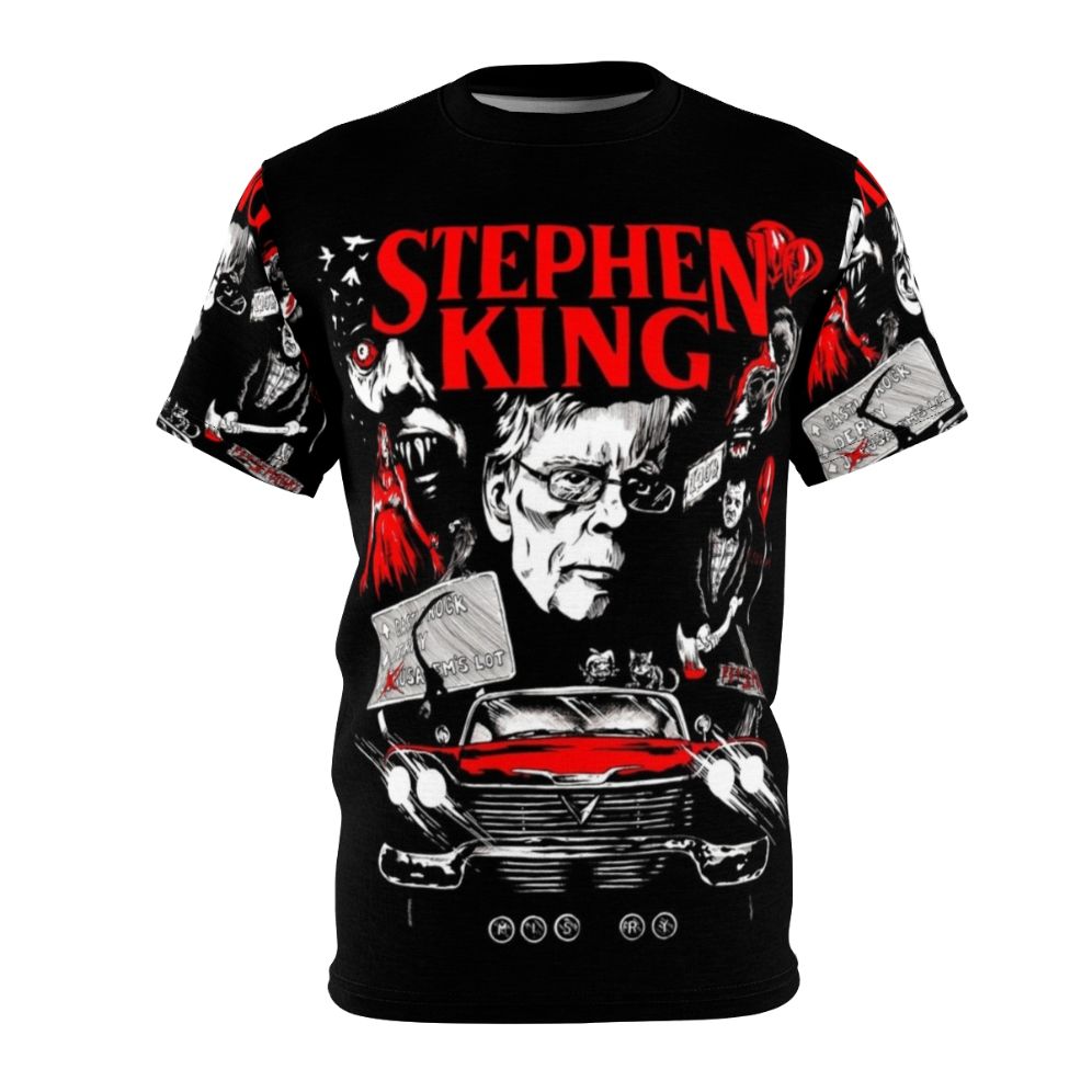 Spooktacular Stephen King Inspired T-Shirt - Horror Fan Art