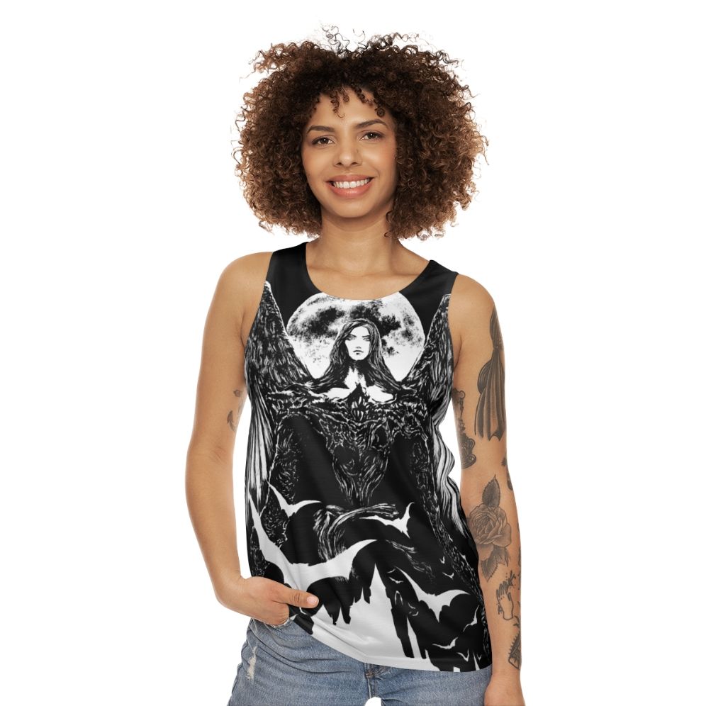 Vampire Night Unisex Dark Fantasy Gothic Tank Top - women