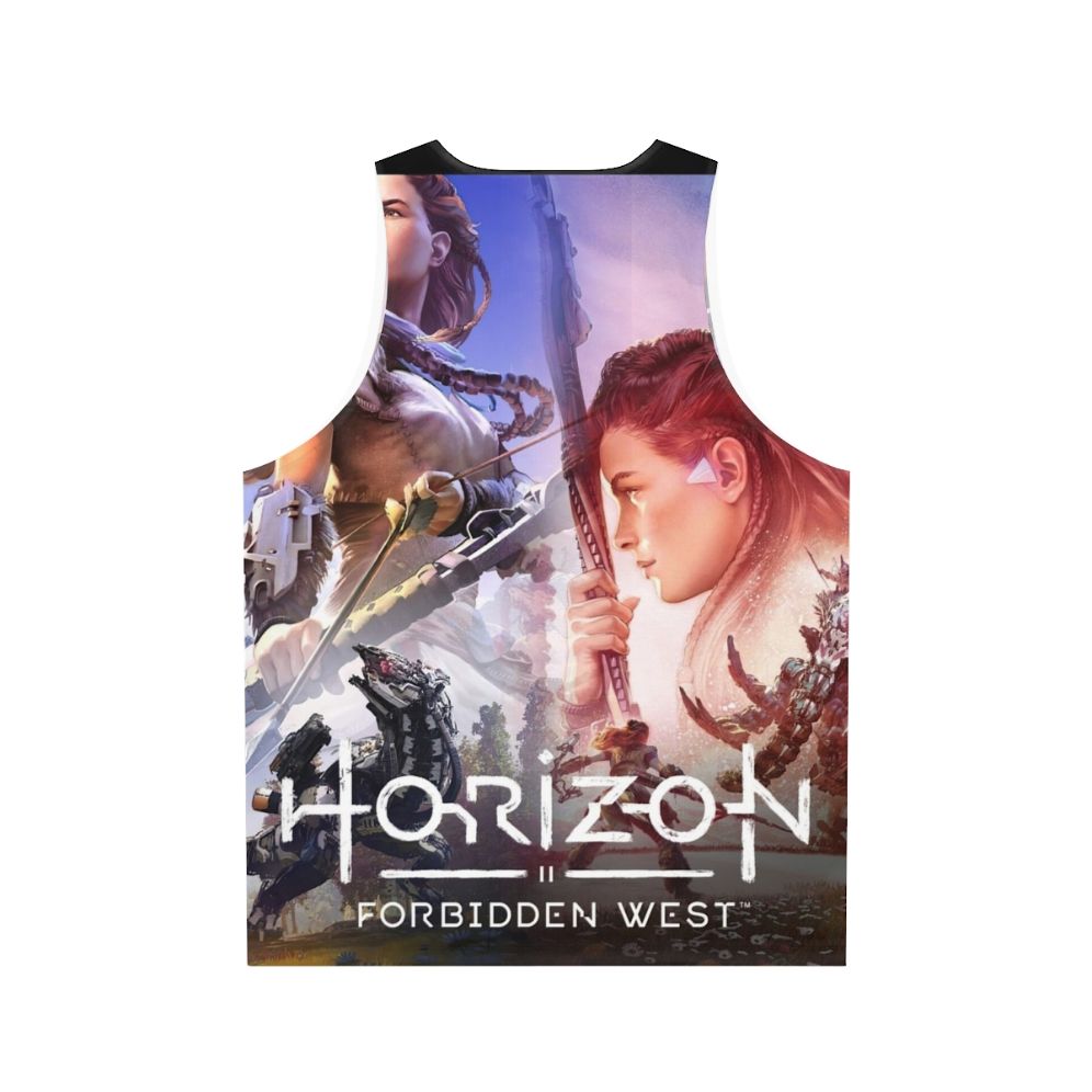 Horizon Forbidden West Unisex Gaming Tank Top - Back