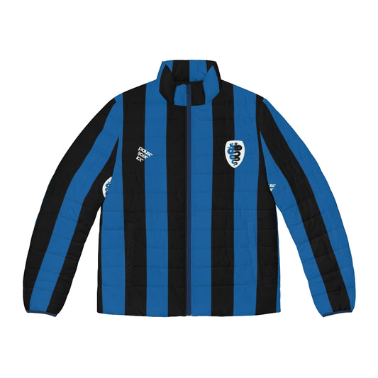 Ambrosiana puffer jacket with Inter Milan club crest and colors