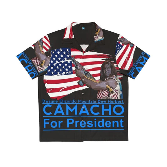 Camacho for President Hawaiian Shirt featuring Dwayne Camacho and Mountain Dew