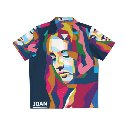 Abstract Geometric Joan Baez WPAP Hawaiian Shirt