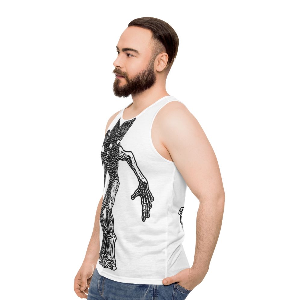 Stranger Things Demogorgon Unisex Tank Top - men side