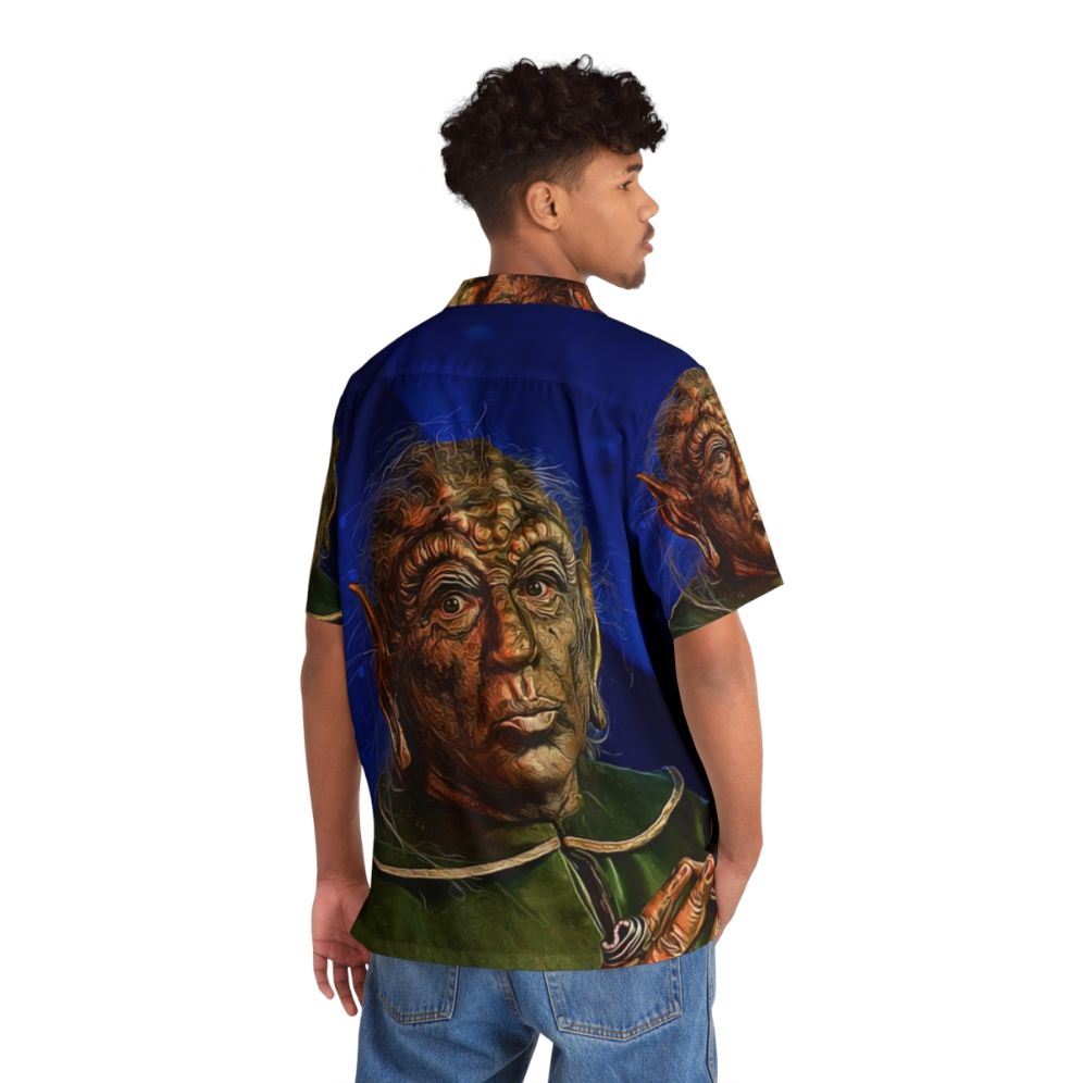 Yogurt Hawaiian Shirt with Spaceballs Inspired Sci-Fi Humor - People Back