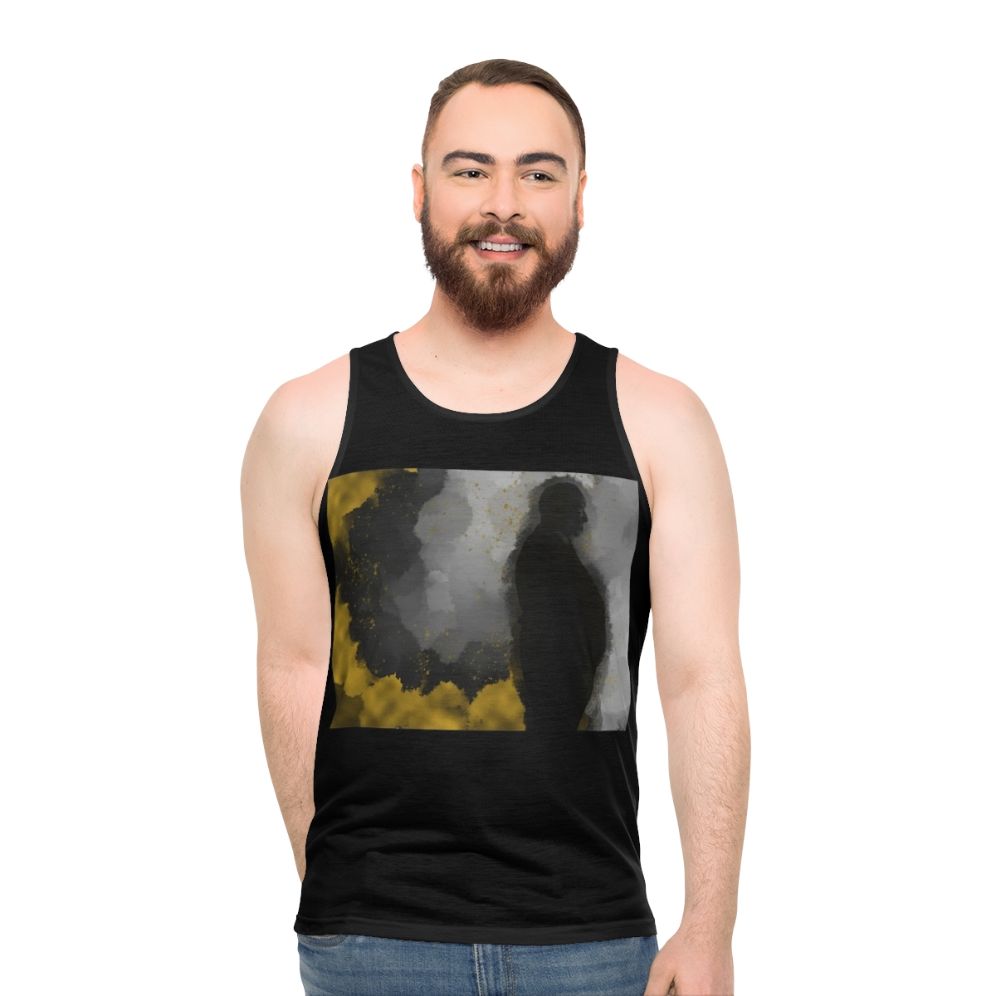 Alfred Hitchcock Silhouette Unisex Tank Top - men