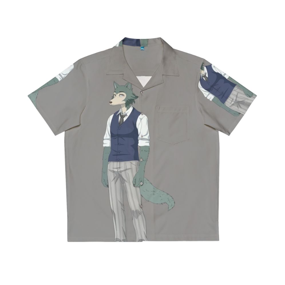 Beastars Legoshi The Grey Wolf Hawaiian Shirt