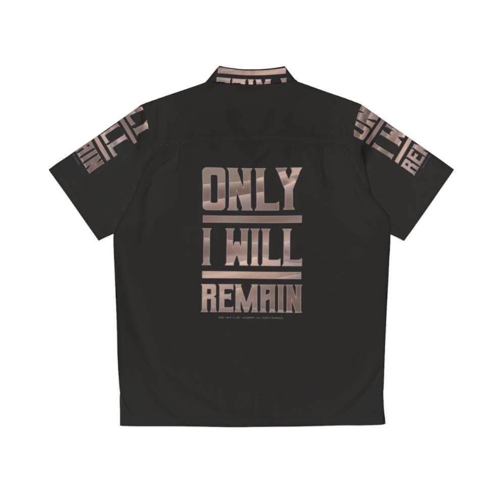 Dune "Only I Will Remain" Sci-Fi Hawaiian Shirt - Back