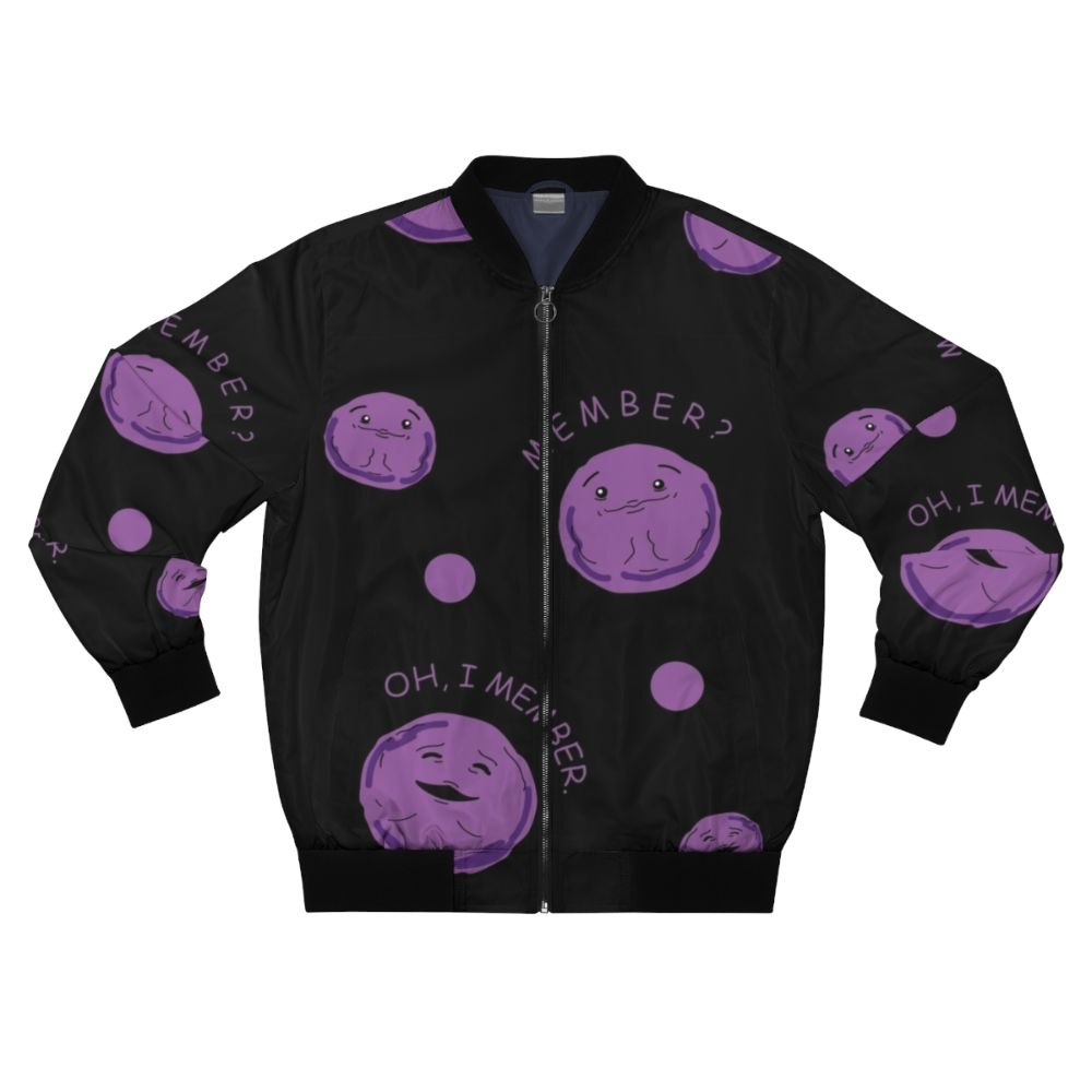 Memberberries Bomber Jacket, a stylish and colorful fan-art piece inspired by the popular South Park meme