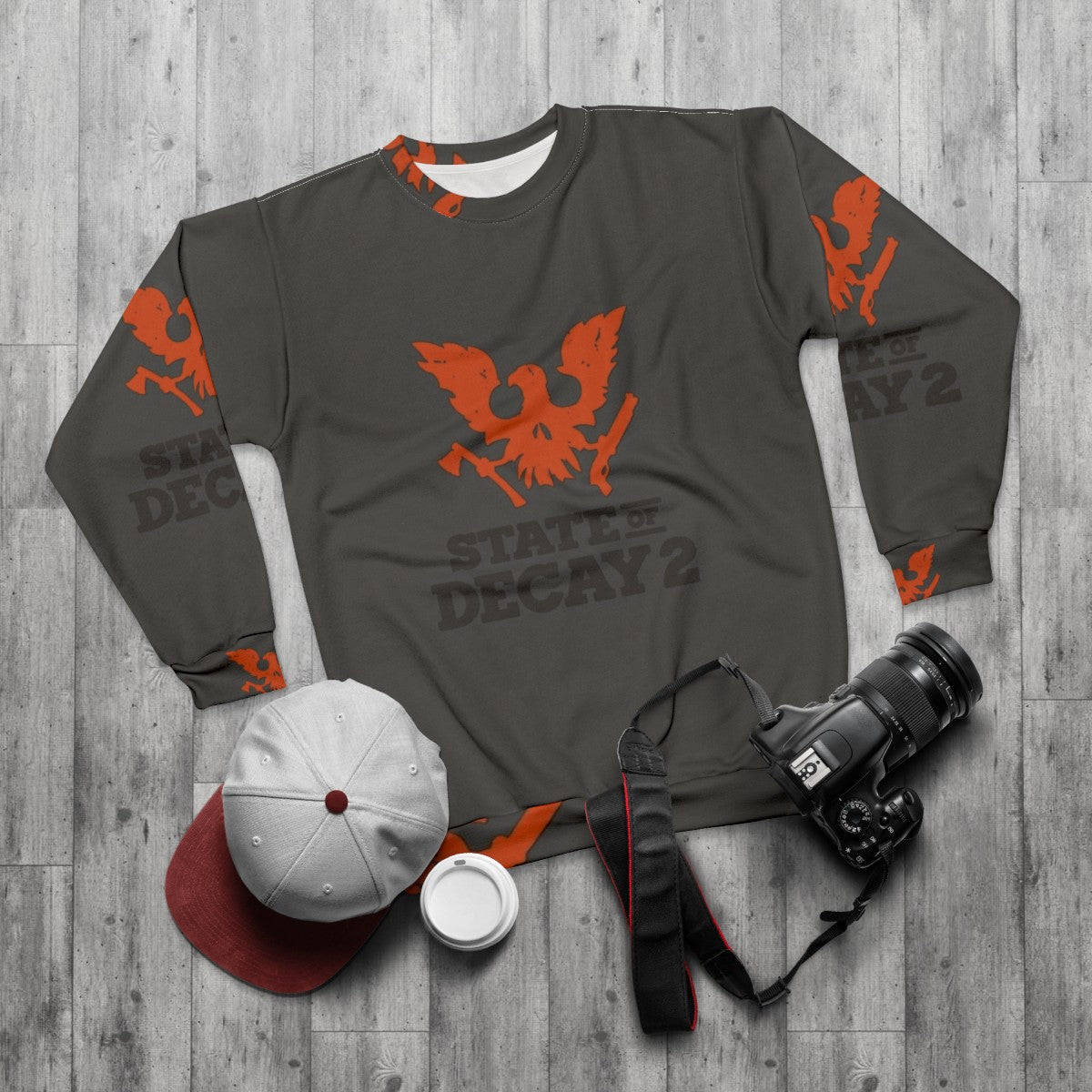 State of Decay 2 Sweatshirt for Gamers - flat lay