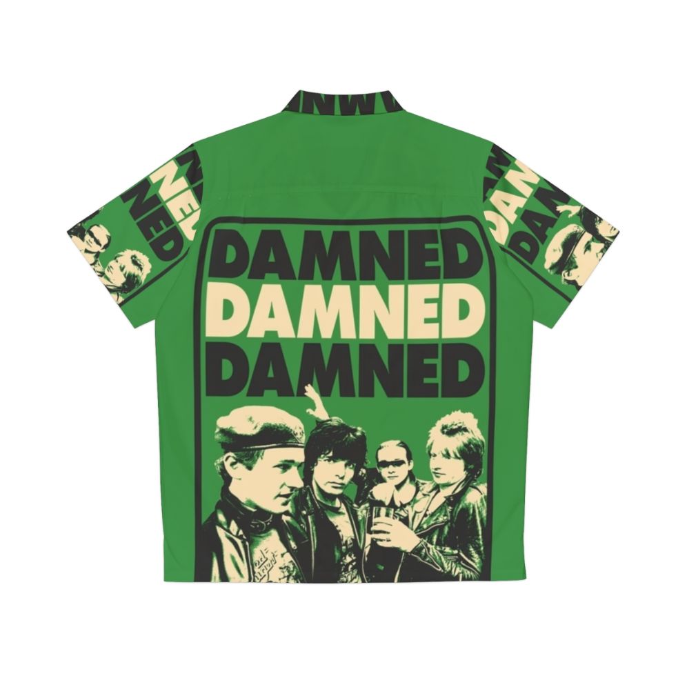 The Damned Hawaiian Shirt 2 - Punk Rock Inspired Hawaiian Shirt - Back