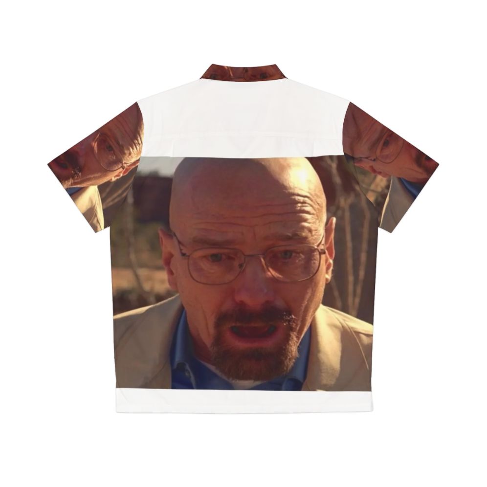 Breaking Bad Walter White Meme Hawaiian Shirt Design - Back