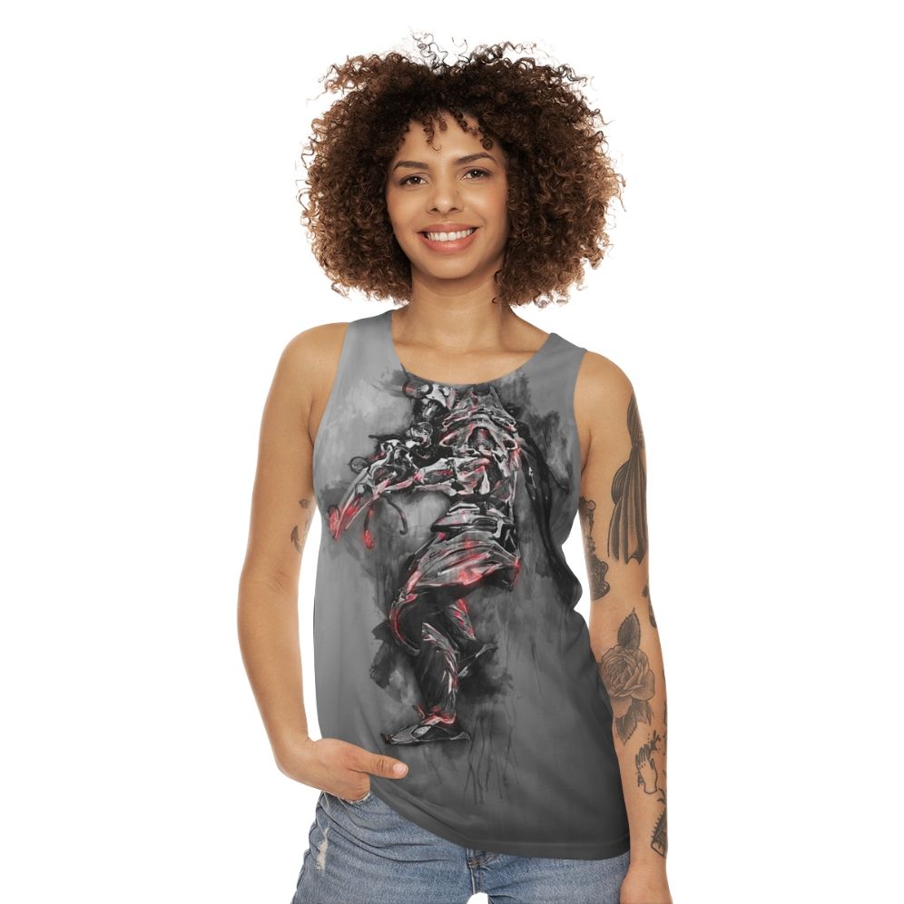 Warframe Ash Tenno Unisex Tank Top - women