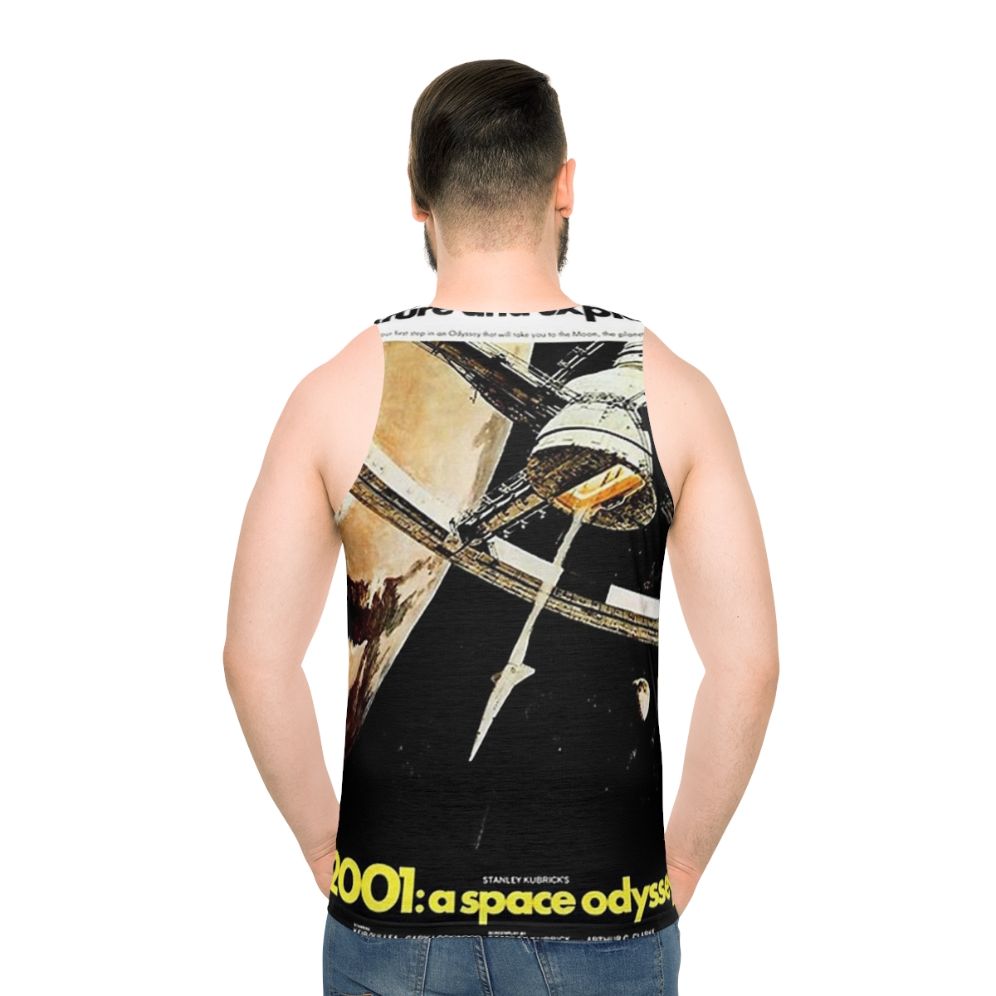 2001 A Space Odyssey Unisex Tank Top - men back