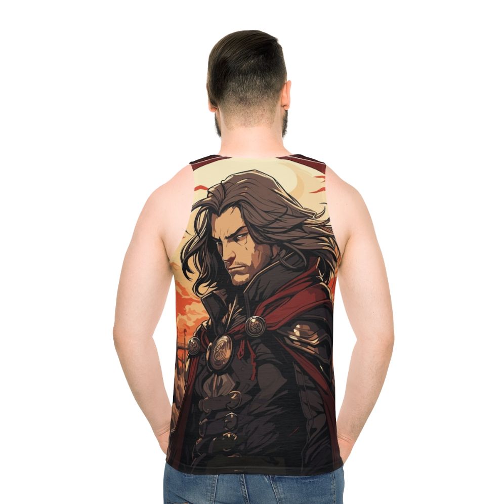 Castlevania Netflix Unisex Vampire Tank Top - men back