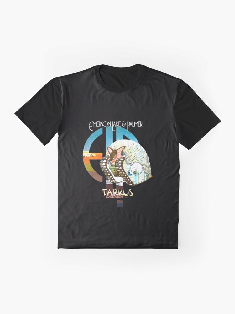 Emerson Lake and Palmer Tarkus ELP Band Graphic T-Shirt - Flat lay