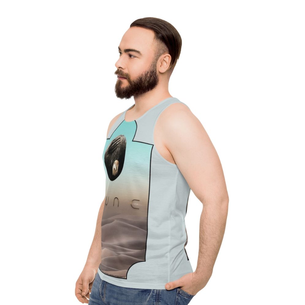 Dune 2020 Unisex Tank Top - men side