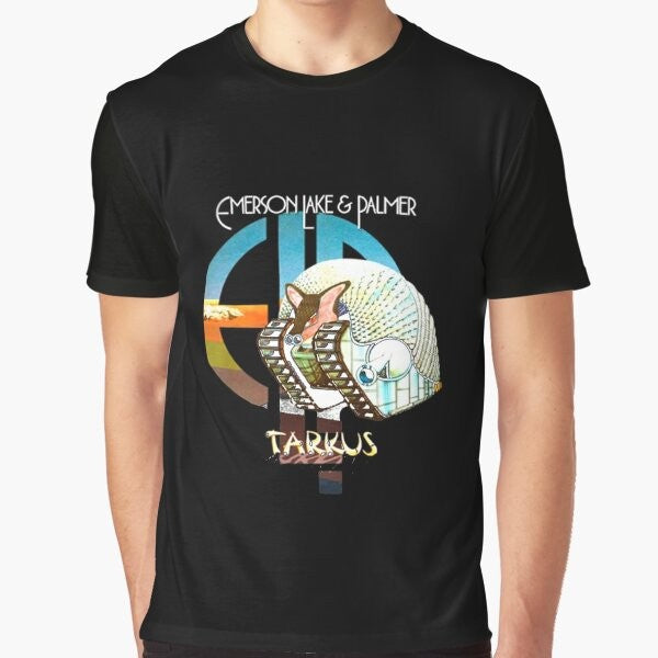 Emerson Lake and Palmer Tarkus ELP Band Graphic T-Shirt