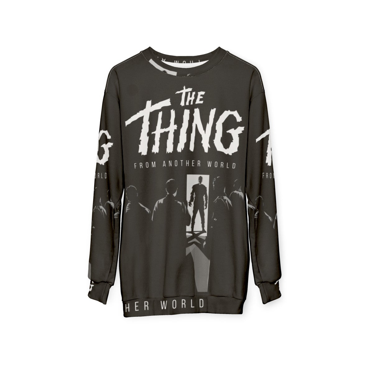 The Thing From Another World 1951 Classic Sci-Fi Sweatshirt - hanging