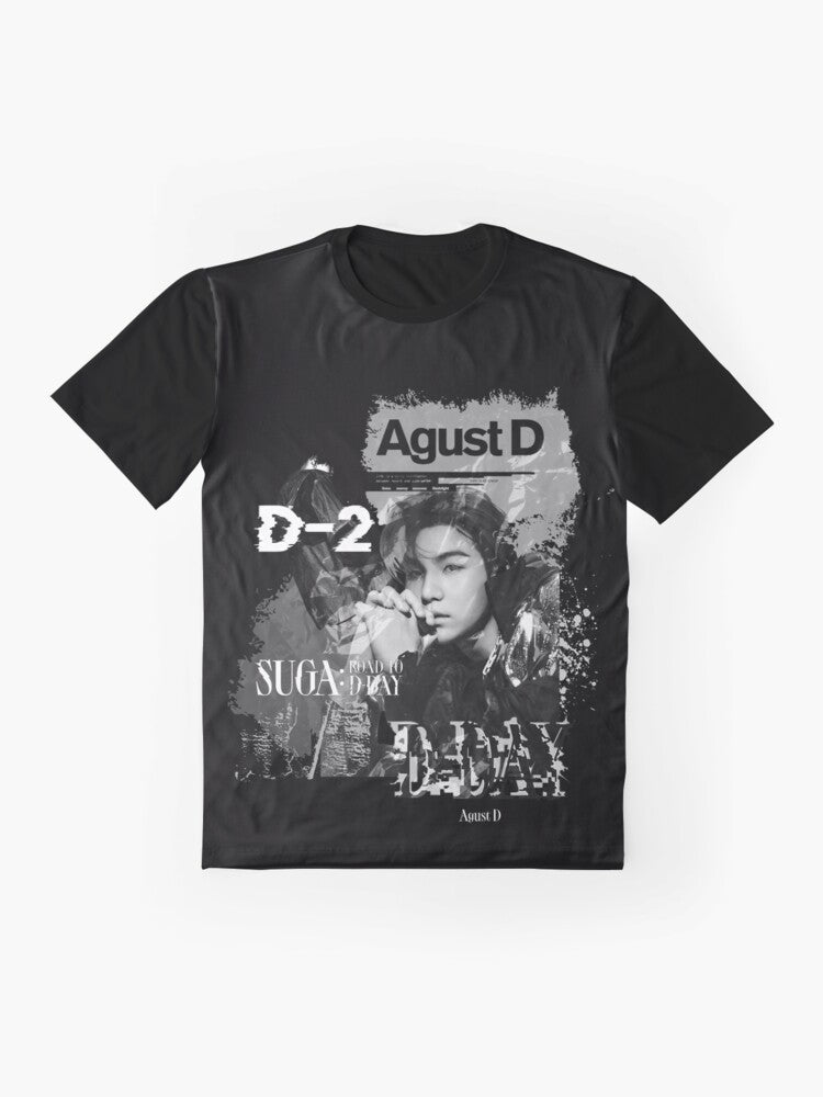 BTS Suga / Agust D Concert Tour Graphic T-Shirt - Flat lay