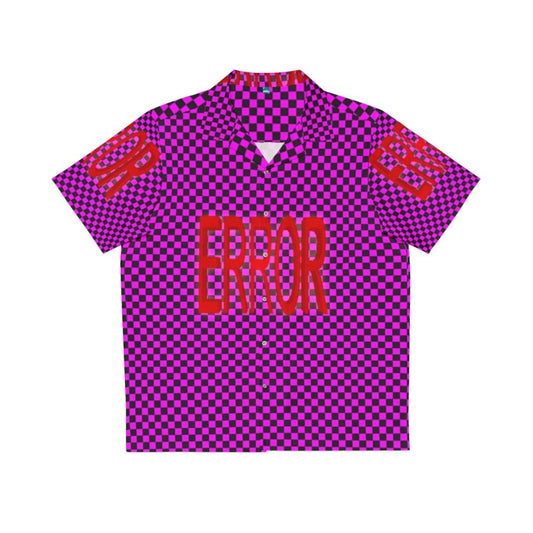 Error Missing Texture Hawaiian Shirt - Video Game Inspired Hawaiian Shirt