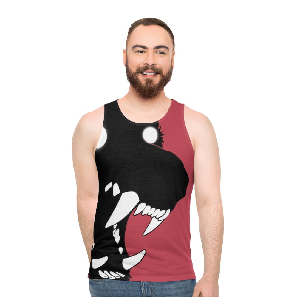 Black Shuck Unisex Tank Top - men