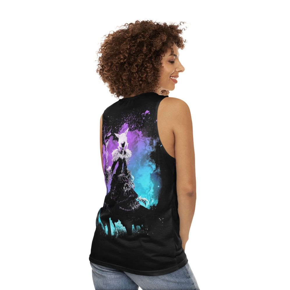 Soul of the Sorceress Fantasy Gaming Unisex Tank Top - women back